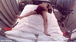 Redhead Alexa Vice Gets Her Ass Fucked Hard in Missionary Position, Cum on Ass.