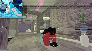 demon fucks huge futa cock in intense encounter