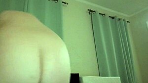 female solo in lingerie with toys