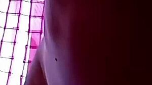 Her gaping backside exposed while pregnant in wild amateur display