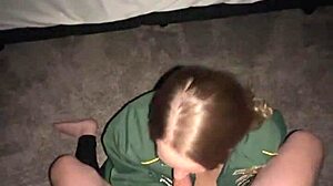 Teasing and flashing then i slurp his cum out in public.