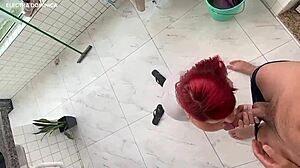 Maid Cleans House with Dick in Mouth Very Slutty POV