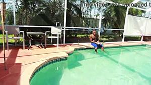 Ebony Redheads Bent Over Sucking Monster Cocks in Florida