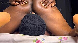 Beautiful nigerian neighbor rides my cock cowgirl style!