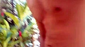 soloboy masturbates outdoors in episode 40.