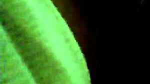 Ebony beauty performs wet striptease with clothes ripped