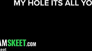 Stepson catches stepmom riding big dildo in taboo teasing