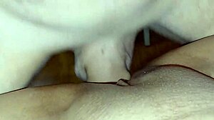 Joey licks fingers before fucking chubby Thaiger in squirting POV action