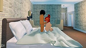 Bacon girl takes big cock