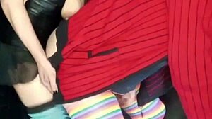 Does this brunette milf Lola peg big cock with strap on?