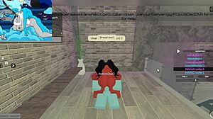 demon fucks huge futa cock in intense encounter