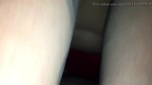 She Pisses Panties Over Hard Cock.