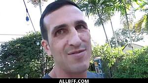 Teen BFFs enjoy foursome by pool in POV