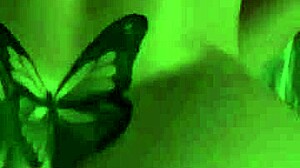 She fucked deliciously her wet little pussy with big cock orgasm