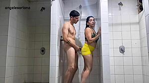 Dude, Lukasmaster's huge cock made my curvy Brazilian ass squirt in the public bathroom! That dirty talk and big dick action was wild.