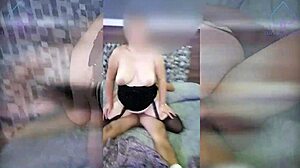 im lactatin and makin my husban a cuckold wit dis curvy latina, fingerin her ass!