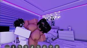 Fucking her in two different condominiums on Roblox?
