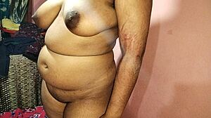 Desi Indian wife gets hard anal from husband