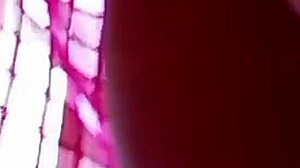 Her gaping backside exposed while pregnant in wild amateur display