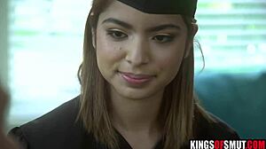 Sleazy step uncle fucked her one more time