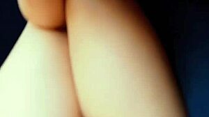 Sexy Cosplayer With Pink Hair In Action