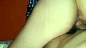 Young beautiful colegiala gets first time massage and big ass party fuck from math prof!