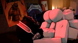 relaxing fun in room during sunset