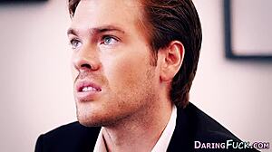 Do you want to see classy beauties in stockings and heels swap jizz in glamour threesome?