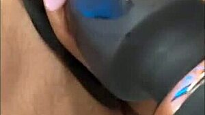 Hot Mexican Wife Uses Dildo on Her Ass During Sex with Husband