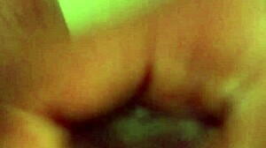 Mature Jorde Masturbates Big Monster Cock in the Shower with Handjob