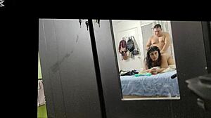 Mexican Teacher Sucks My Cock Hard Then Rides In Doggystyle For Creampie Orgasm