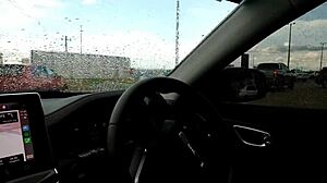 Fucked hotties ass outdoors on road