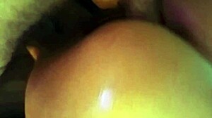 This couple tries a monster cock for the first time in sheer lingerie 😍