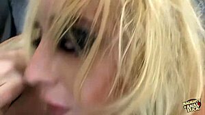 this blonde slut craves a rough anal gangbang