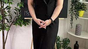 Sexual wellness - BDSM with curvy mature solo ass play