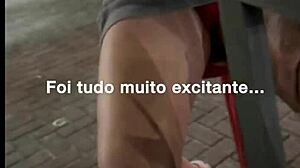 Wife Bent Over In Car!