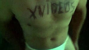 Is this verification video showing a striptease?