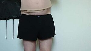 Carmen Explores Nylon Fetish For Her Whole Body In Amateur Video