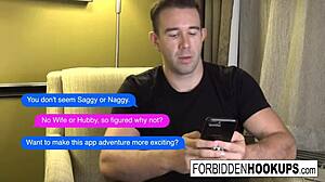 Este tipo cachondo folla a la hermana de su esposa! Tan tabú.