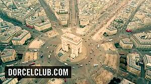 Dorcel Trailer: Old Wife in Lingerie with Brunette and Blonde in One Night in Paris Cuckold Scene