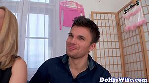 MILF mariée aux gros seins trompe au mariage, se fait baiser par un groupe en réalité