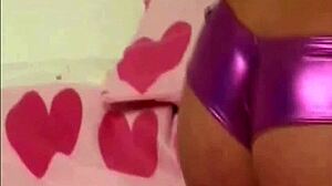 We slipped into those PVC panties you love, now let's get wild!