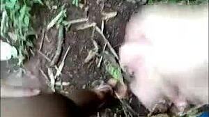 Amateurs Engage In Rough Dirty Sex Without Condom Making Her Suffer Intensely