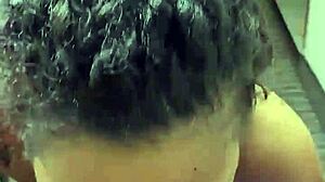 Alix Avery, Cute Ebony Slut, Expertly Sucks And Licks Big Black Cock