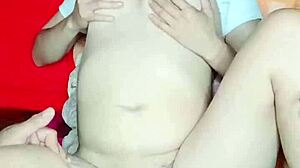 Companion savors my juicy pussy in great interracial fuck