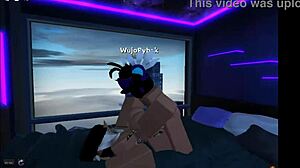 Horny Roblox Boy Suggestively Fucks His Step Sister In Missionary Position