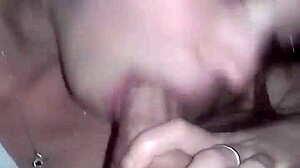 Milf Performs Amazing Deepthroat Blowjob