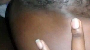 Petite Kenyan Amateur Fucks Wet Pussy