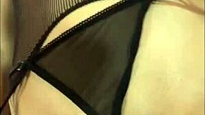 Hot Mexican Wife Uses Dildo on Her Ass During Sex with Husband