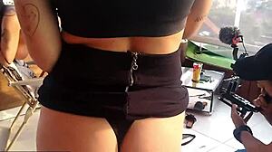 Emotional home sex with milf Joy Cardoso and interracial creampie